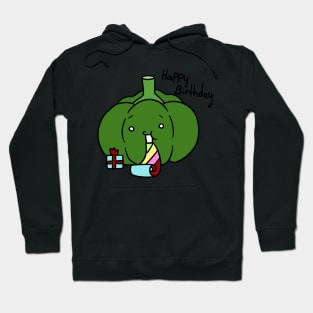 Happpy Birthday - Green Bell Pepper Hoodie